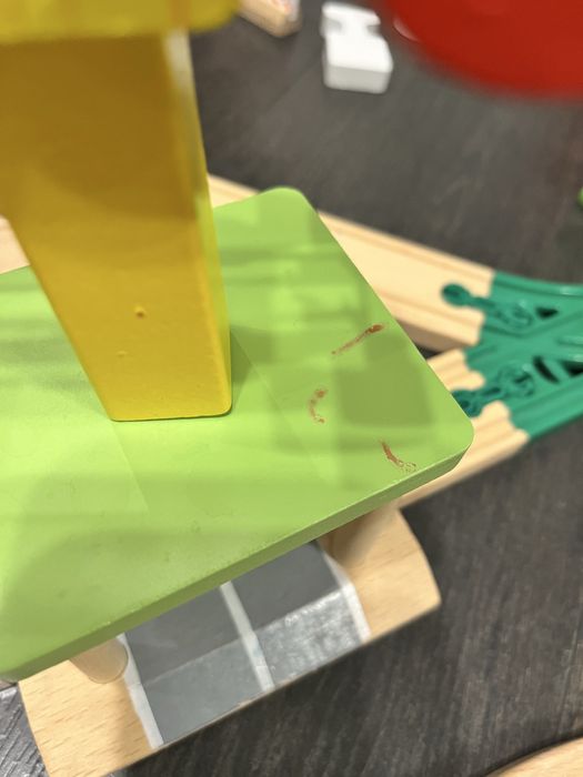 Дитяча іграшкова залізниця з дерева EdWone