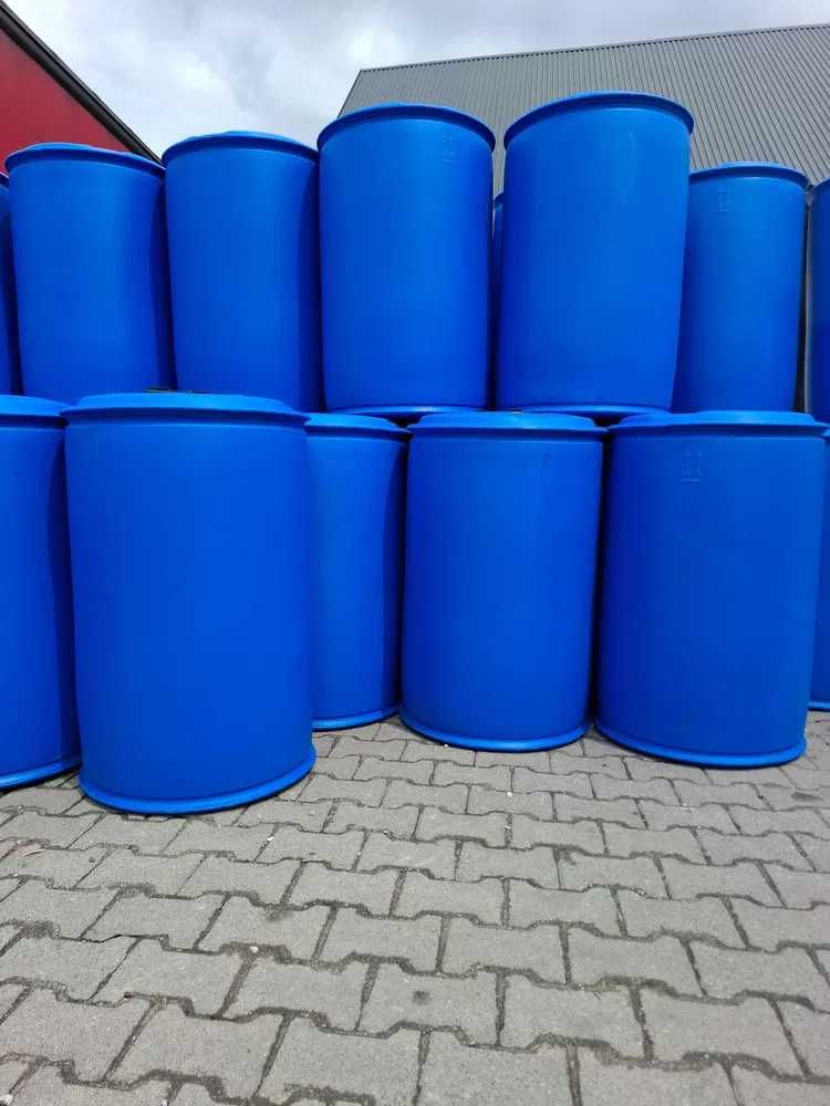 Beczki plastikowe 220 litrów Spożywka Transport