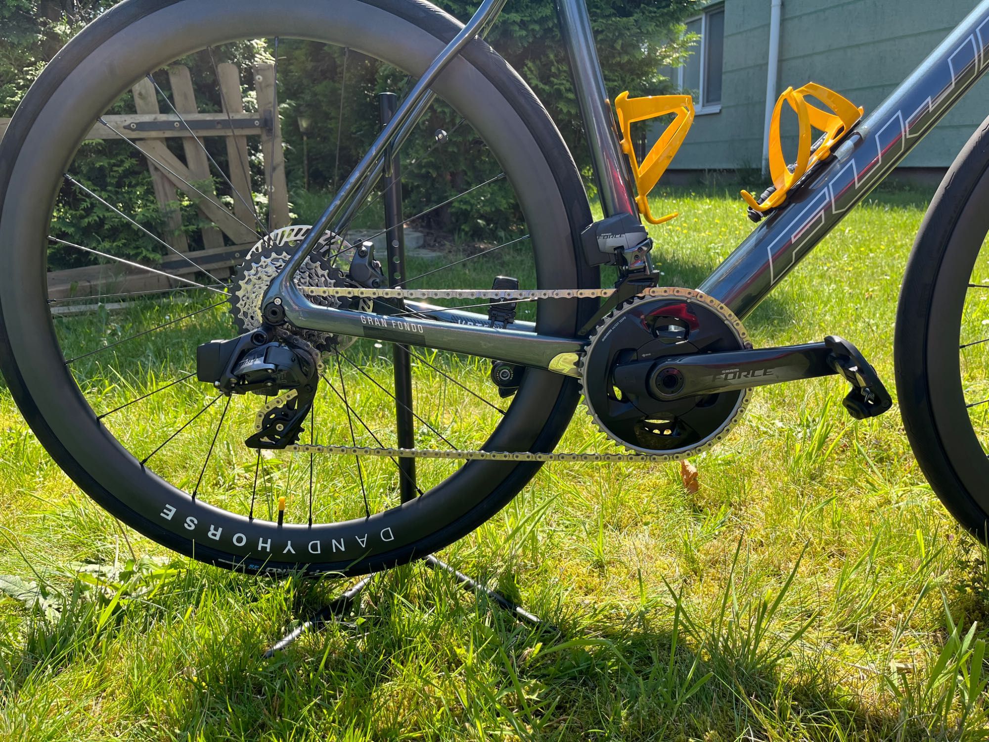 Fuji Gran Fondo rozm. 58 szosa/gravel Sram Force AXS eTap pomiar mocy