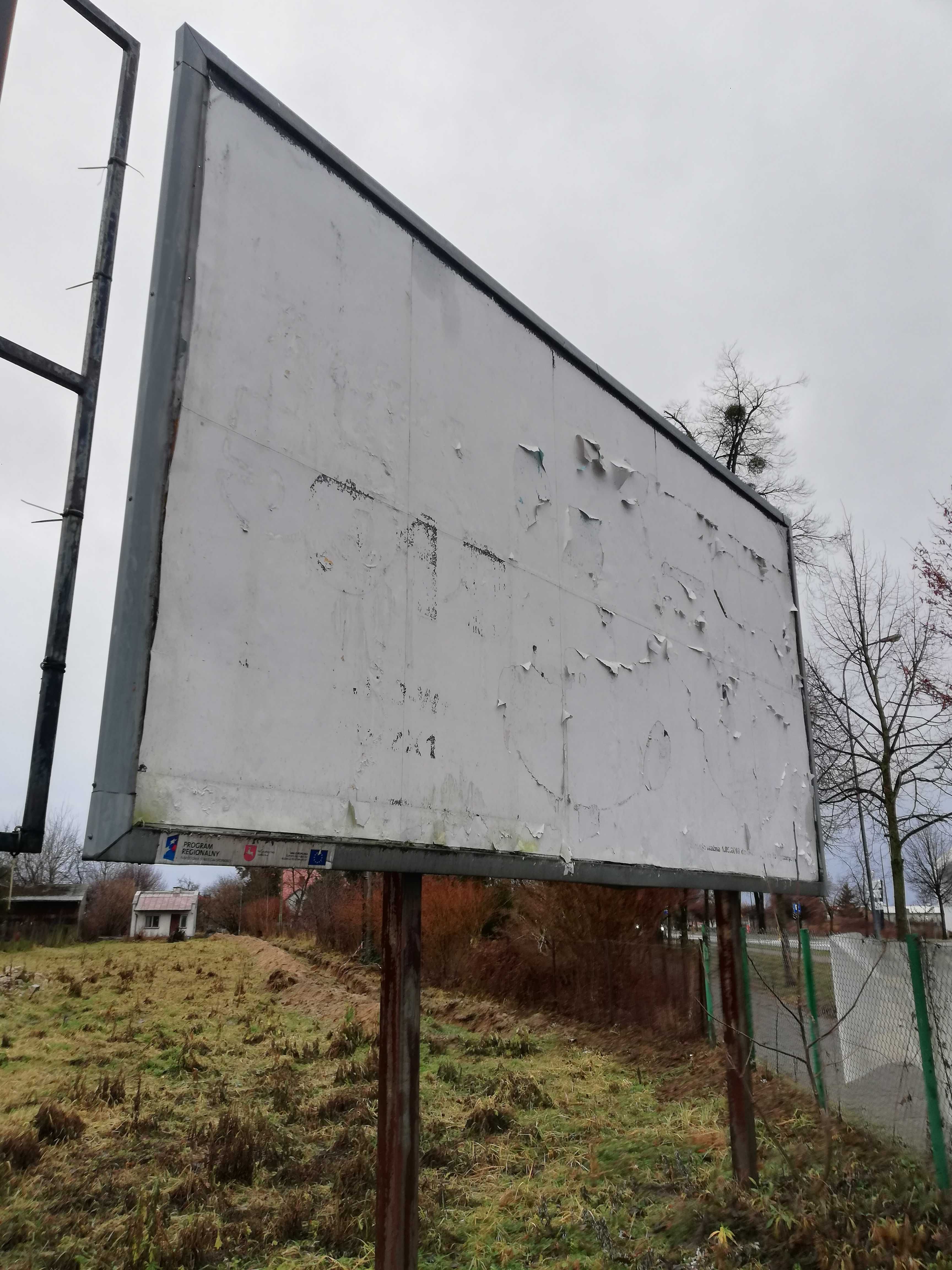 bilbord reklamowy duży solidny prefabrykowany 3x6m okazja tanio