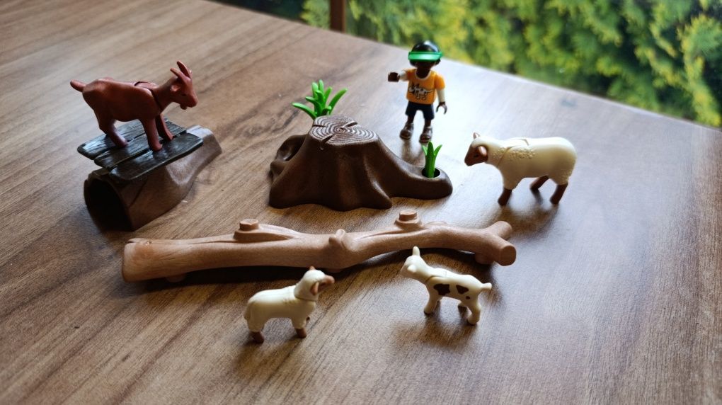 Playmobil zestaw zwierzęta koza owca
