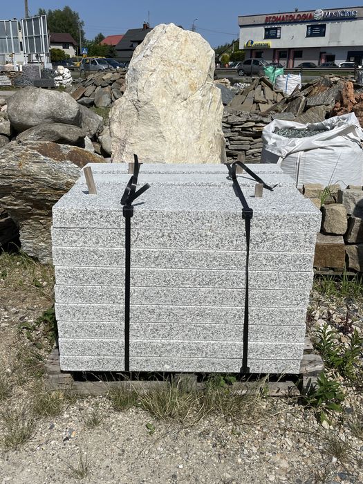 Opornik Granitowy 6/20, 8/20, 10/25 Obrzeże Krawężnik Kamień Granit