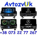 Дисплей Mercedes Benz ML M GL GLS GLE w166 x166 GPS Android 14 CarPlay