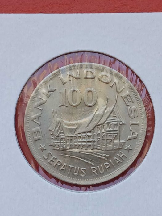 Indonezja 100 rupii 1978 - Gospodarka leśna