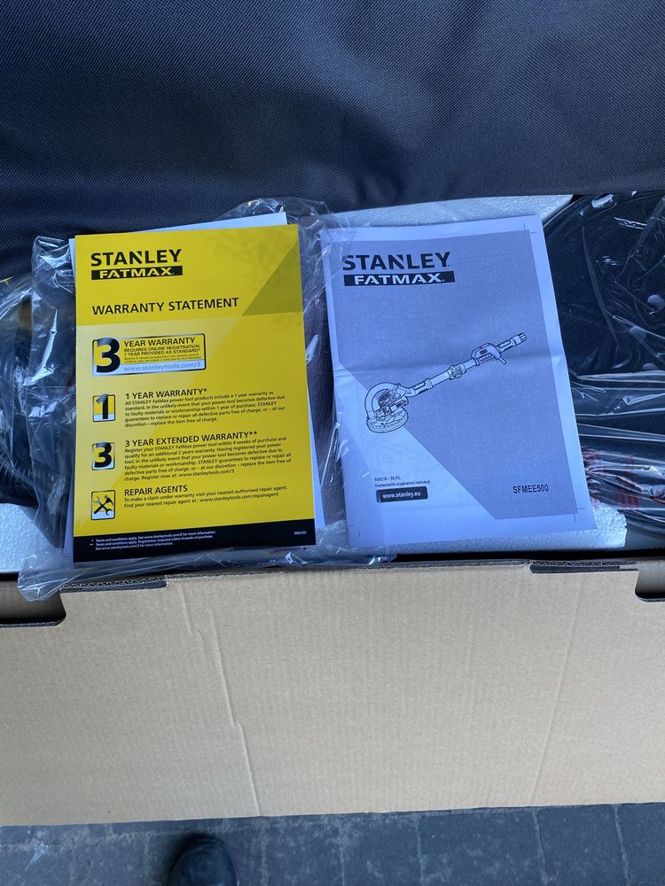 Szlifierka do gipsu sieciowe Stanley 750 W 230 V