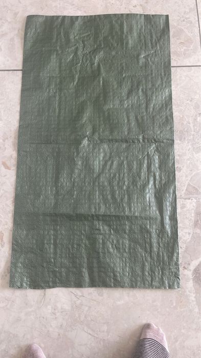 Мішок поліпропіленовий 105/55 -75 грам ! Колір зелений