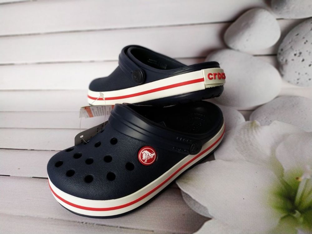 Детские Crocs Crocband сабо Кроксы Крокбенд для ребенка аквашузы 33-34