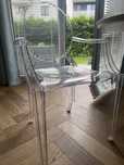 4 oryginalne krzesla Louis Ghost by Kartell
