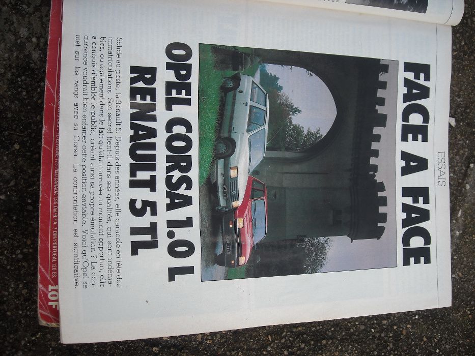 Revistas automovel antigas L'Automobile francesa