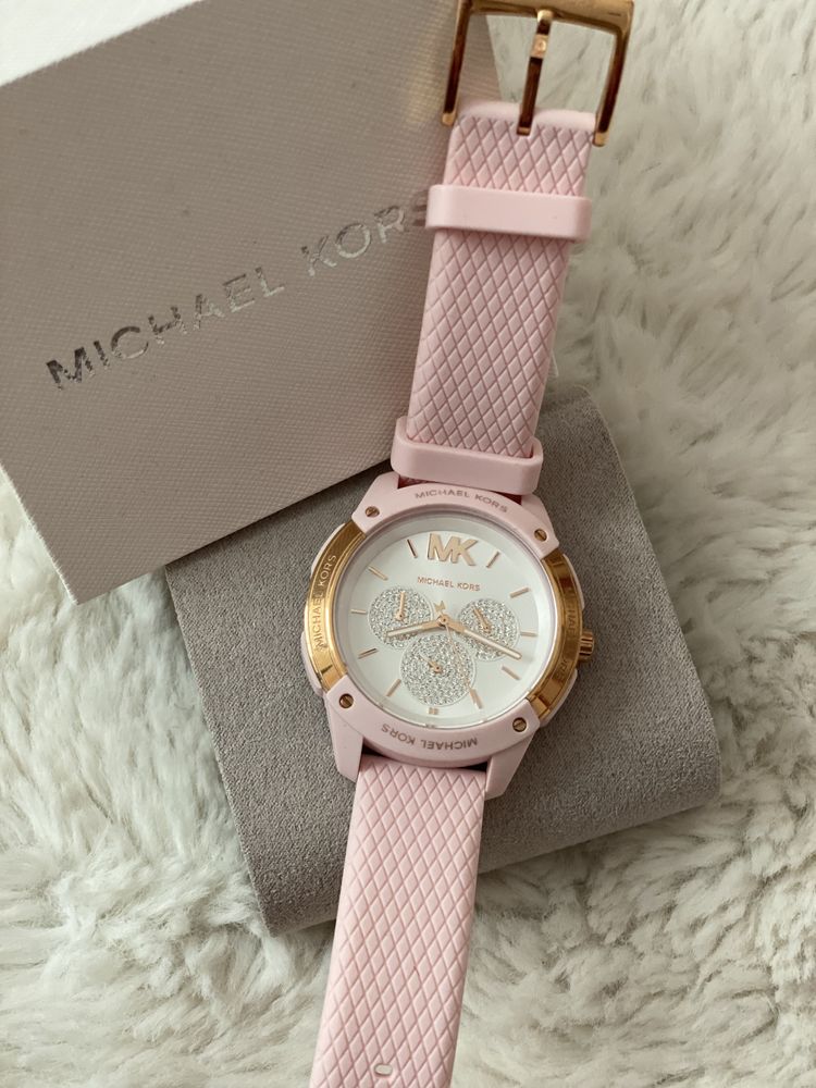 Relogio michael kors rosa bebe