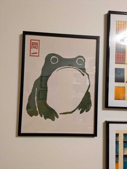 Póster Grumpy Toad I - Novo