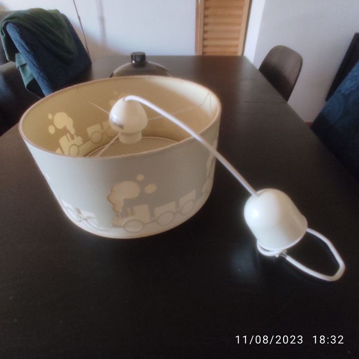 Candeeiro comboio  para criança