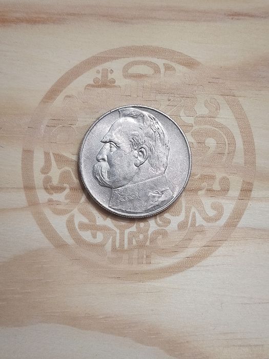 Srebrna moneta 10 złotych 1936r.