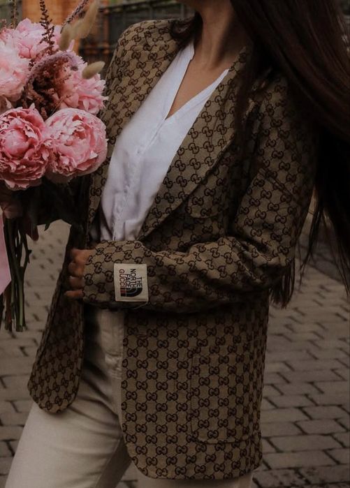 Żakiet the north face Gucci