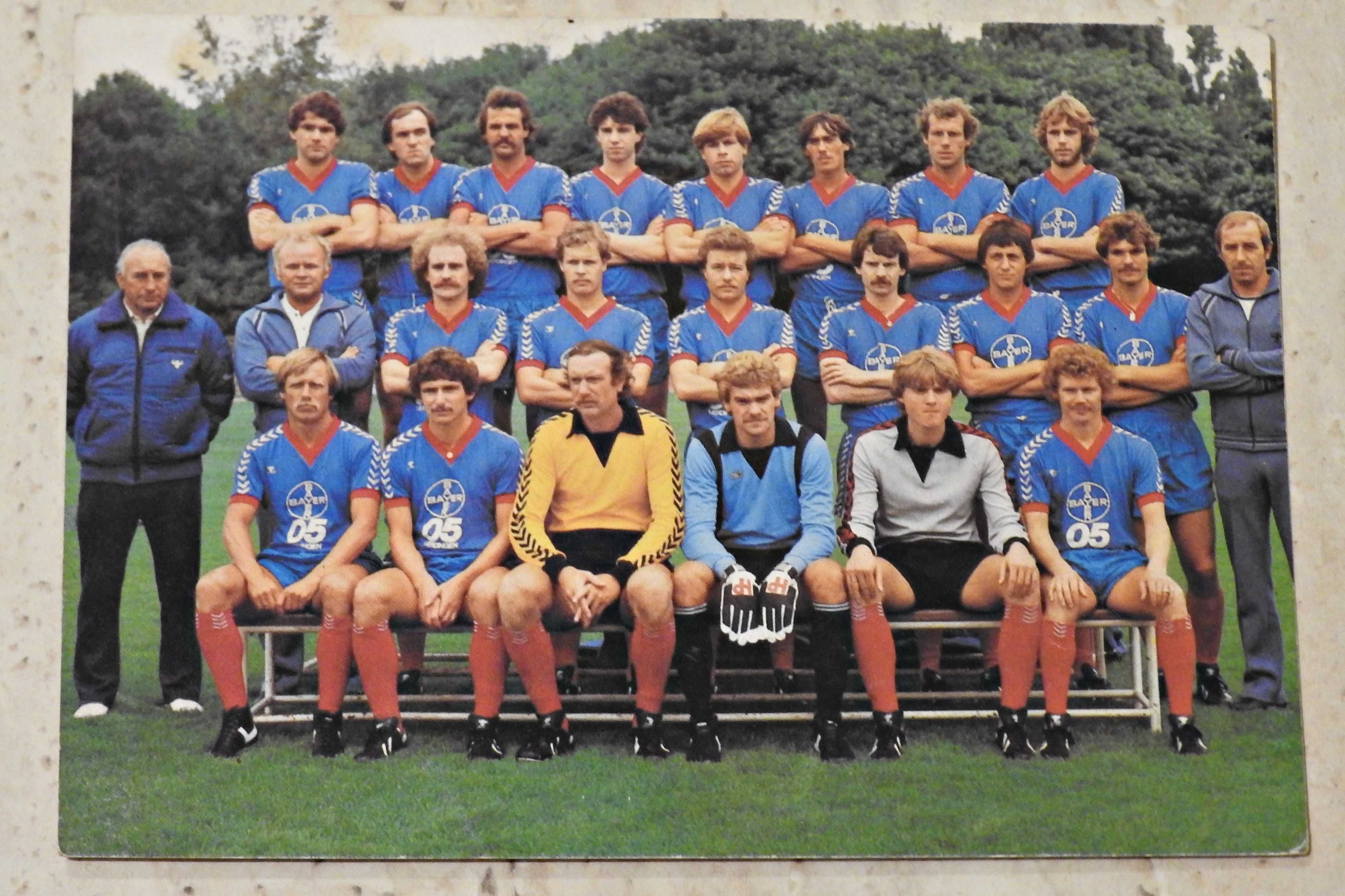 Bayer 04 Leverkusen, karta kolekcjonerska, sezon 1980/81