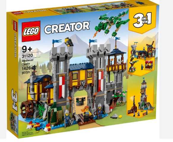 LEGO CREATOR 3w1 31120 średniowieczny zamek
