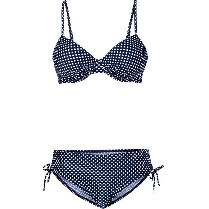 bonprix  2 cz bikini w groszki 38 75d