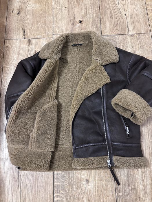 Дублянка Zara розмір М коричнева