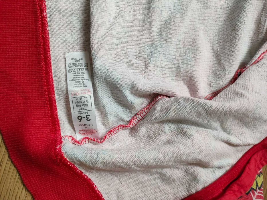 Bluza zapinana z kapturem Spiderman