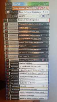 Jogos Playstation 2 (preços individuais)