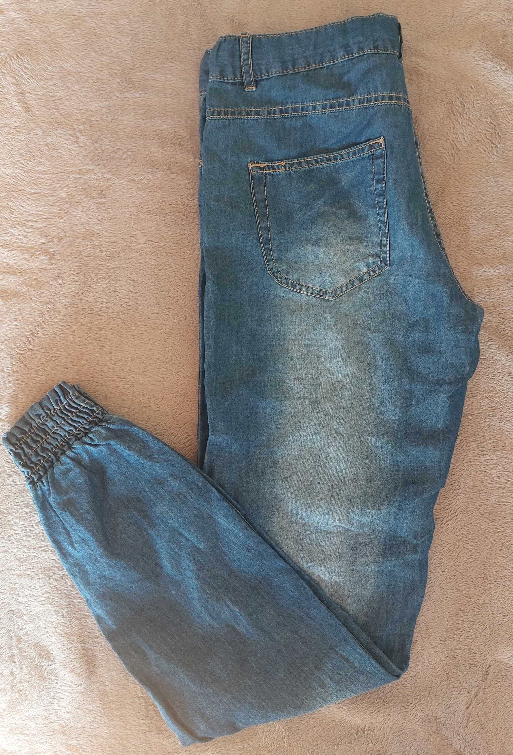 Joggery jeans, denim 5-10-15, rozmiar 164