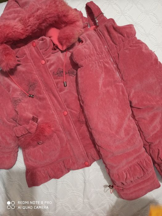 Комбинезон зимний комплект теплый