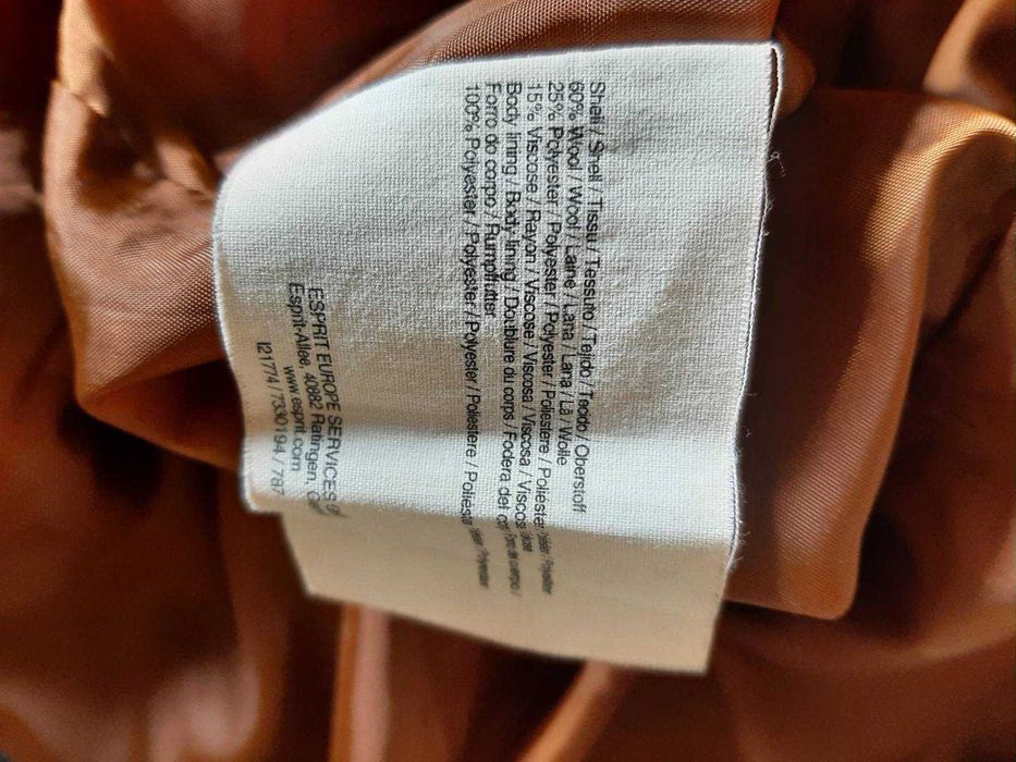 Сарафан-платье теплое, демисезонное, шерстяное. Сарафан ESPRIT.