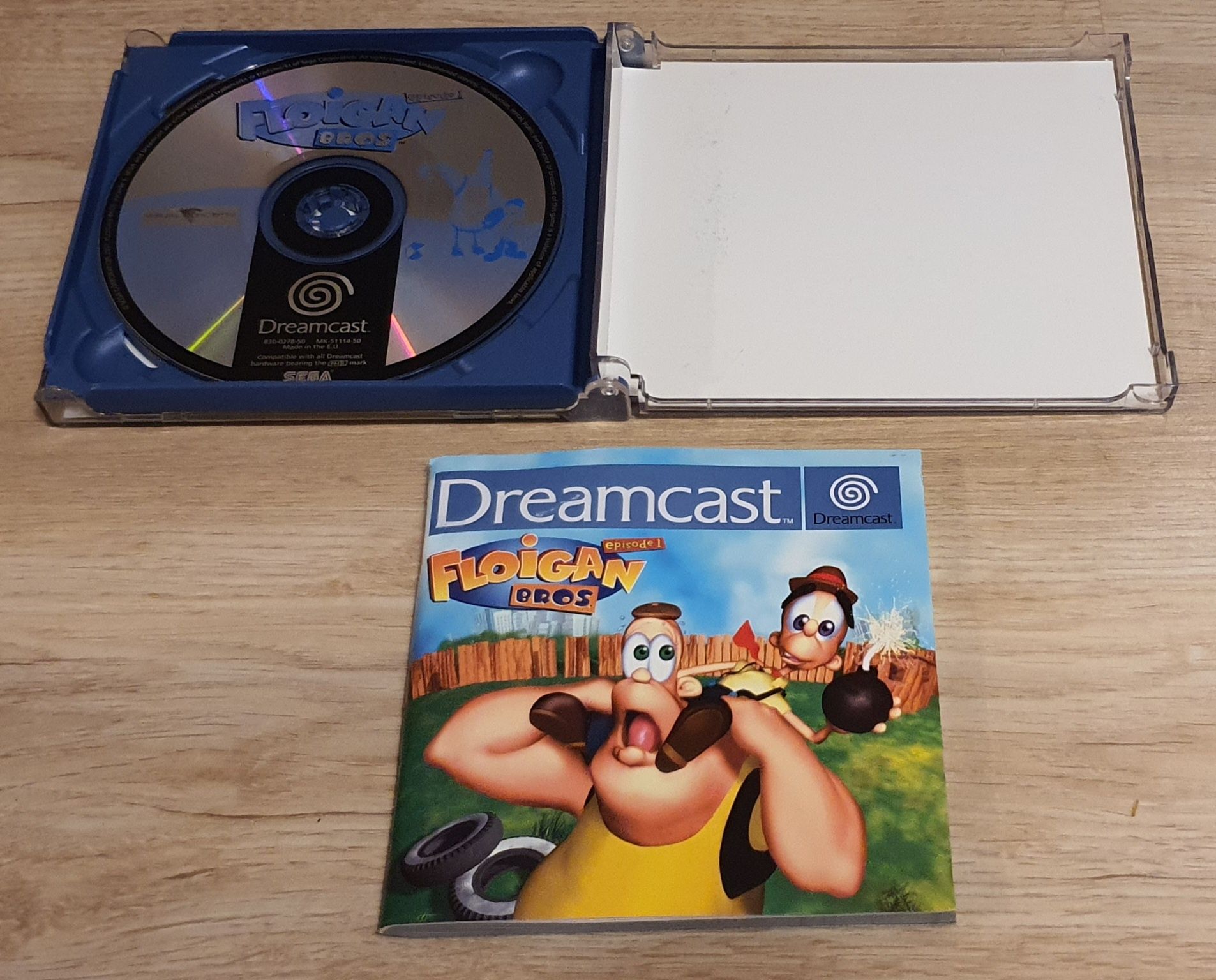 Floigan Brothers Sega Dreamcast 3xA Kompletna Super Stan