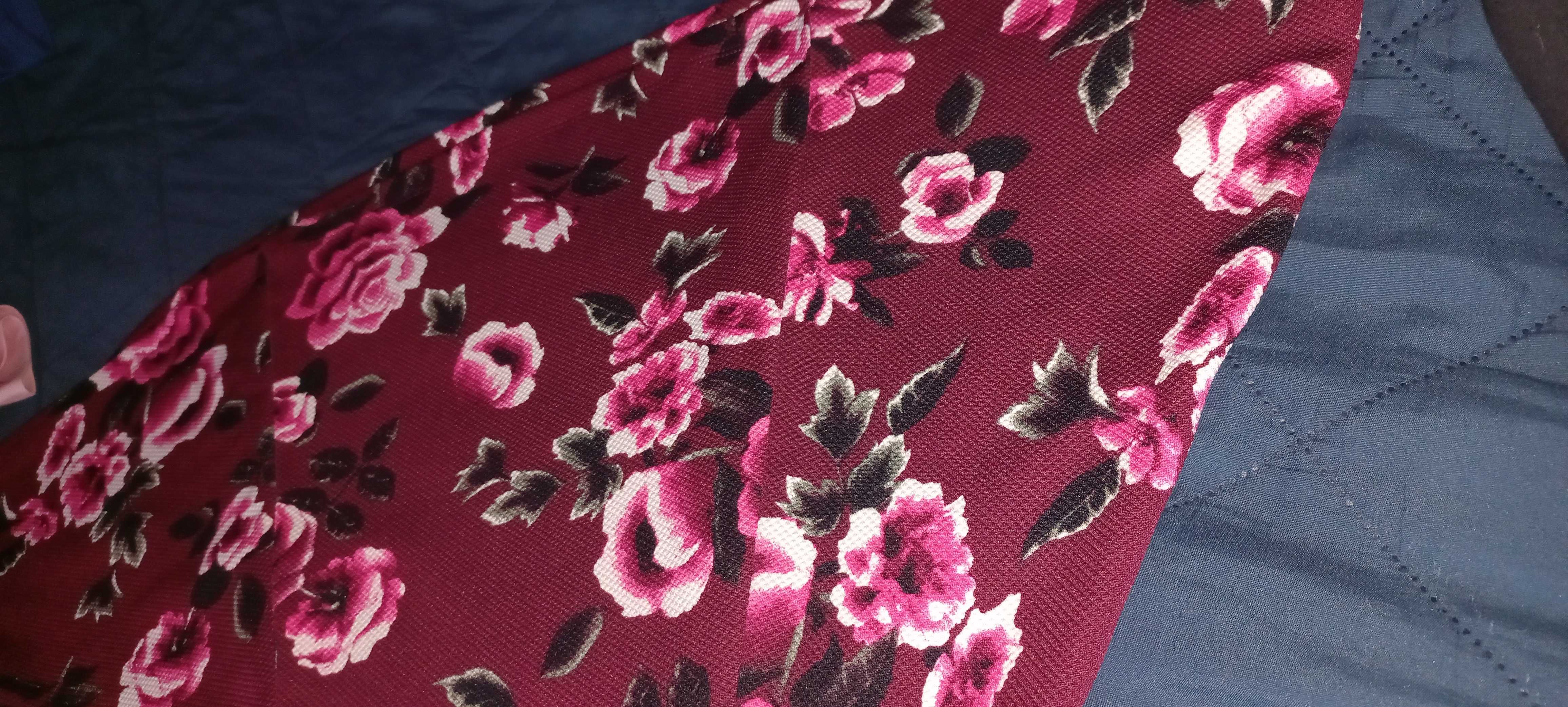Sukienka w kwiaty