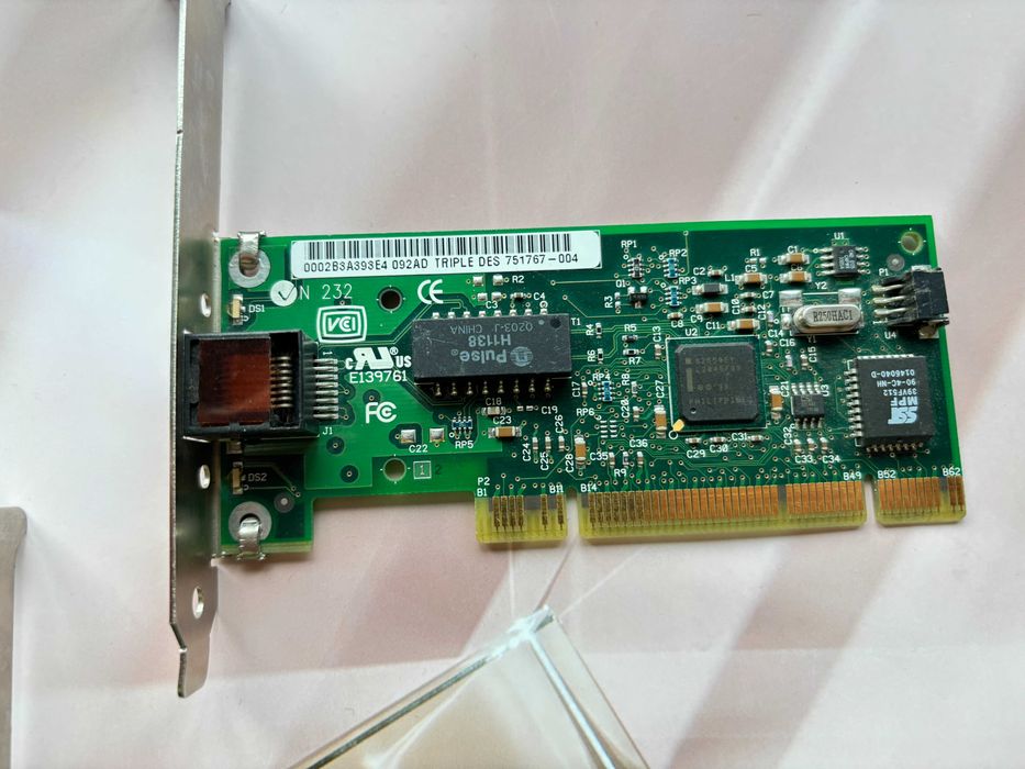 Звукова карта CMI8738 PCI, Сетевая карта Intel Ethernet Мережева карта