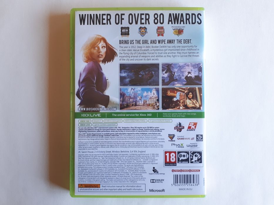 Bioshock Infinite ( Xbox 360 )