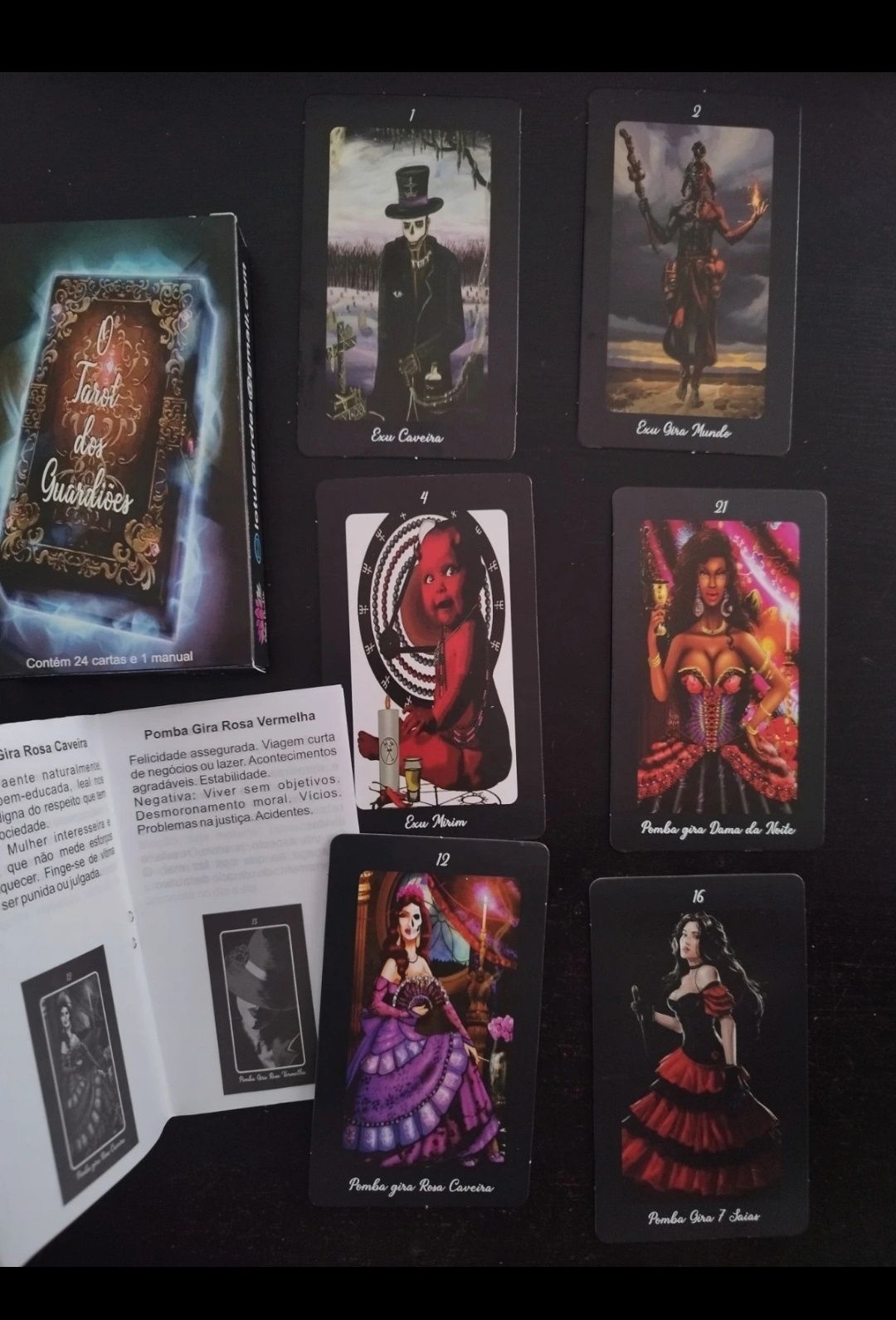 Tarot dos guardiões Exu e Pomba gira