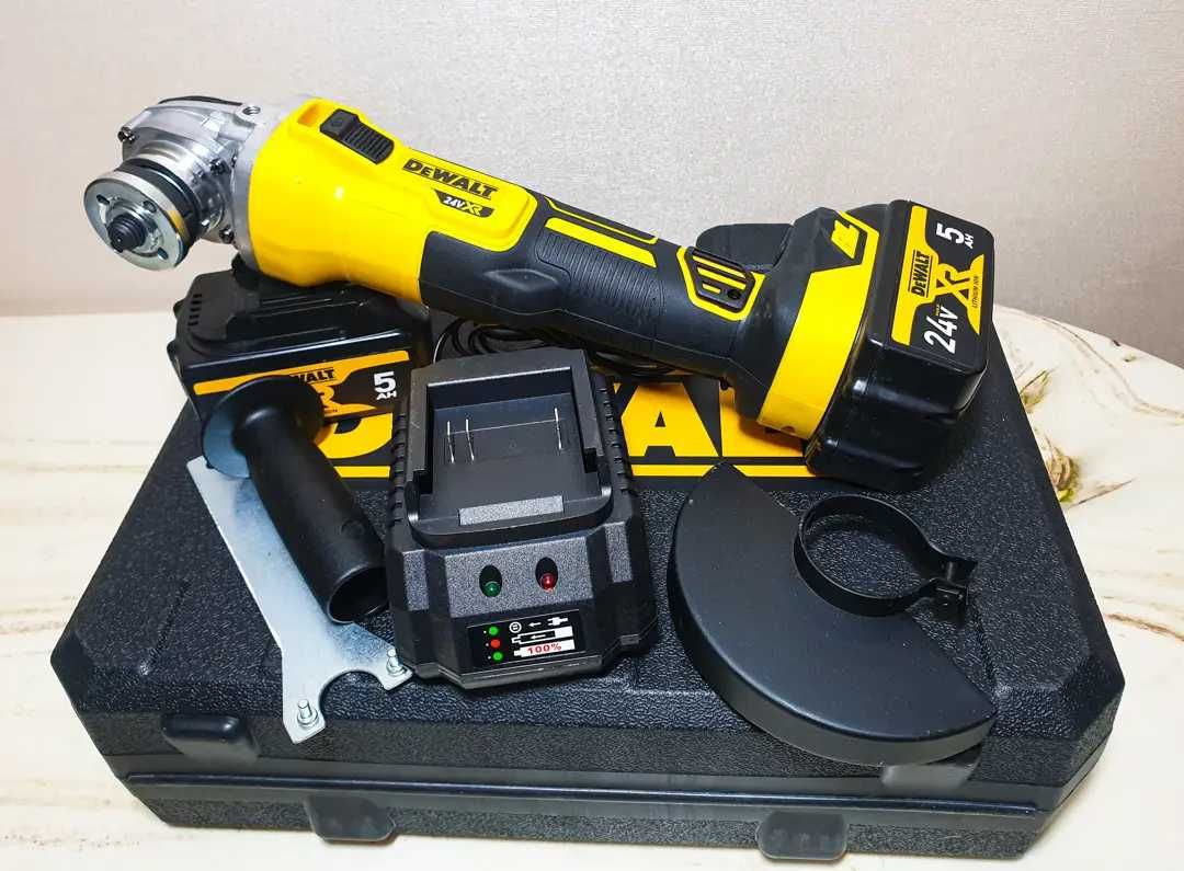 Акумуляторна болгарка, DeWalt DCG405P2. Арт.2343