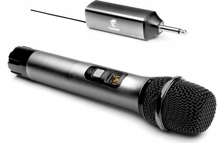 Mikrofon Bezprzewodowy Tonor TW620 Srebrny