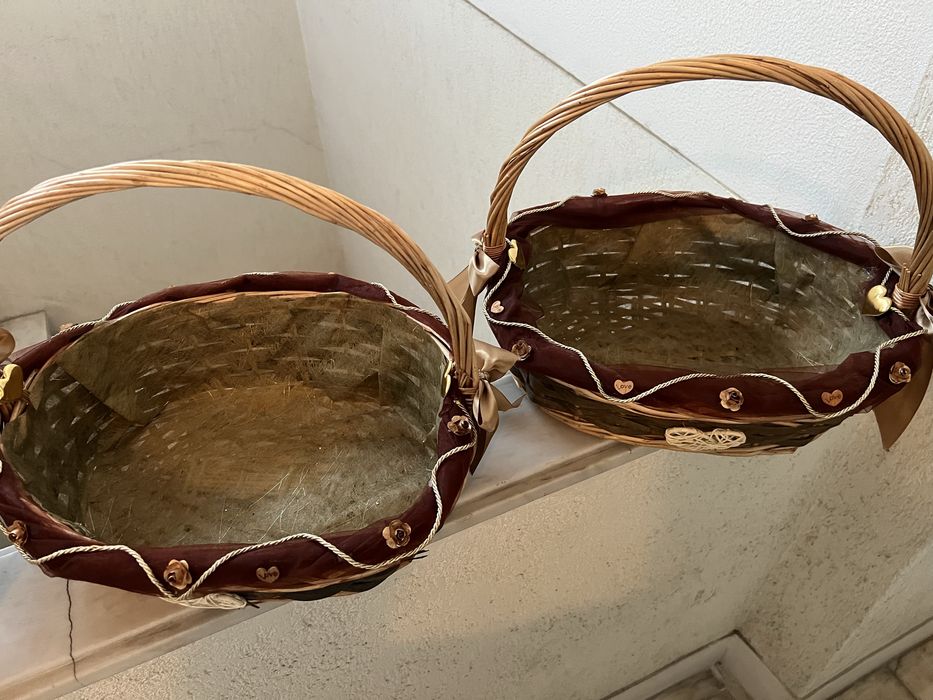 3 Cestos de Verga ( Casamento)