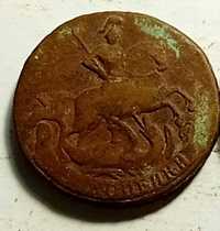 2 копейки 1757 год. Царская монета