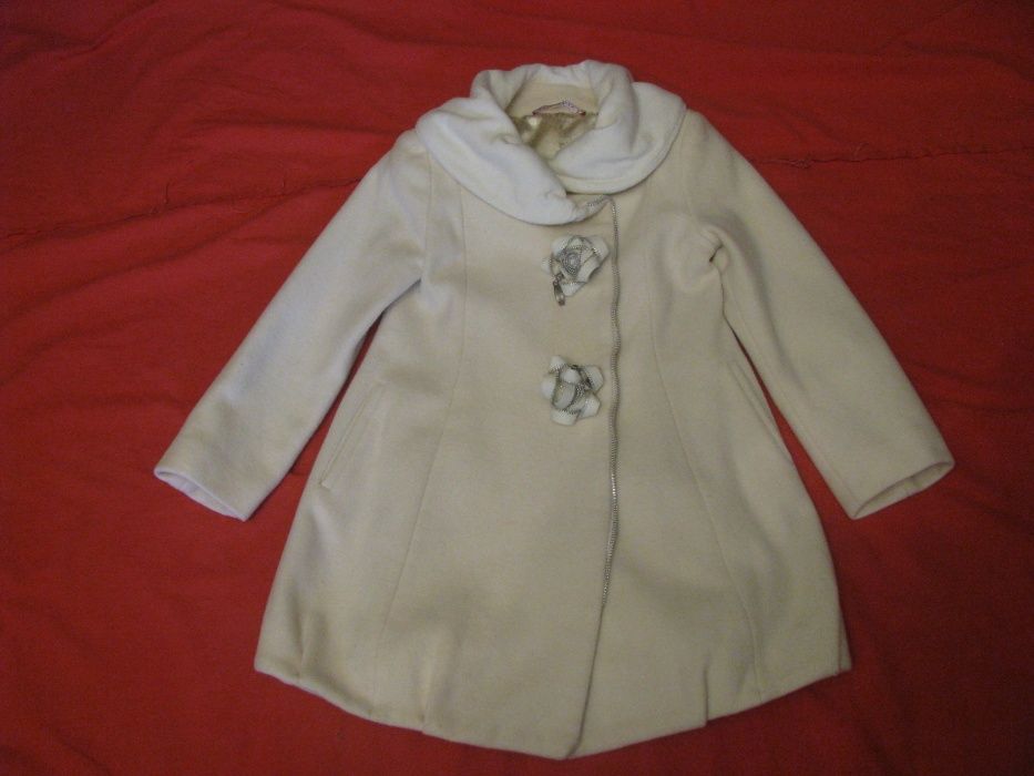 Пальто для девочки - шерсть с кашемиром - Val Max.