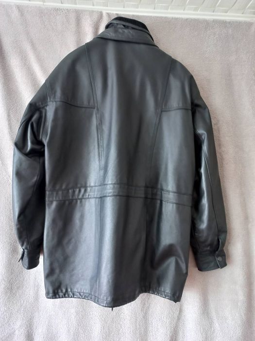 Męska skórzana kurtka