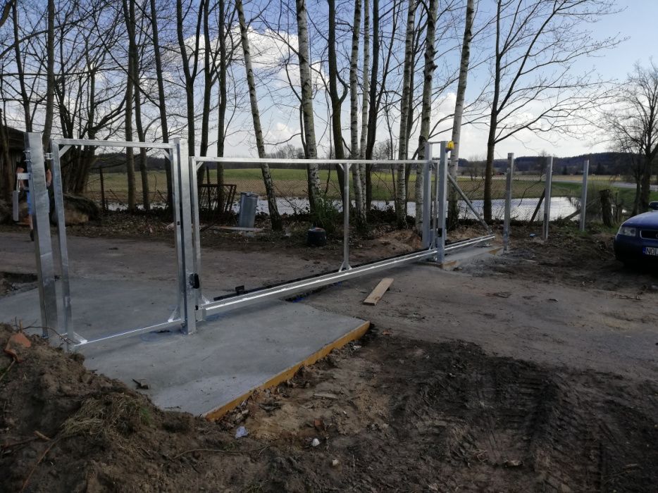 Brama bramy przesuwne balustrady przęsła Olsztyn