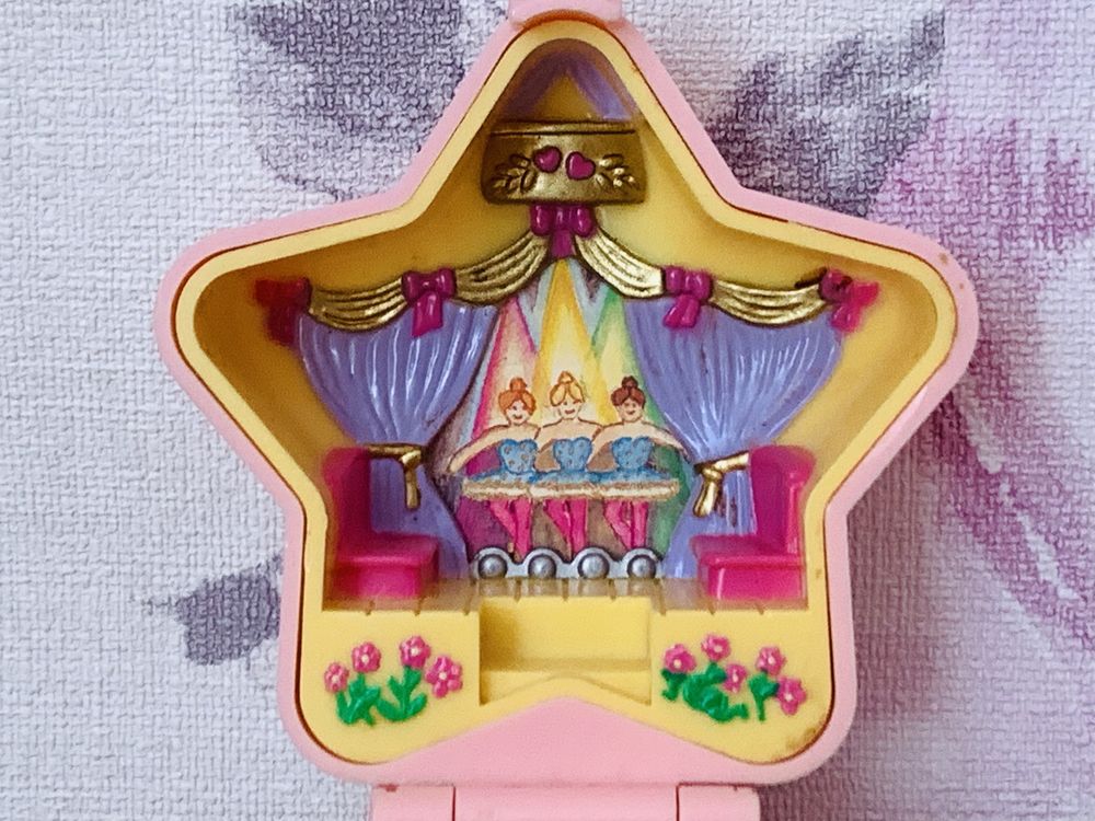 Polly Pocket Bluebird - Tiny Ballerina, zabawka vintage