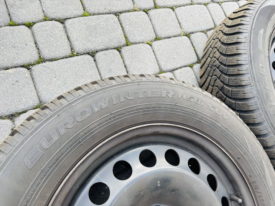 Koła zimowe 17 5x112 felgi opony zimowe VW Tiguan AUDI SKODA 215/65/17