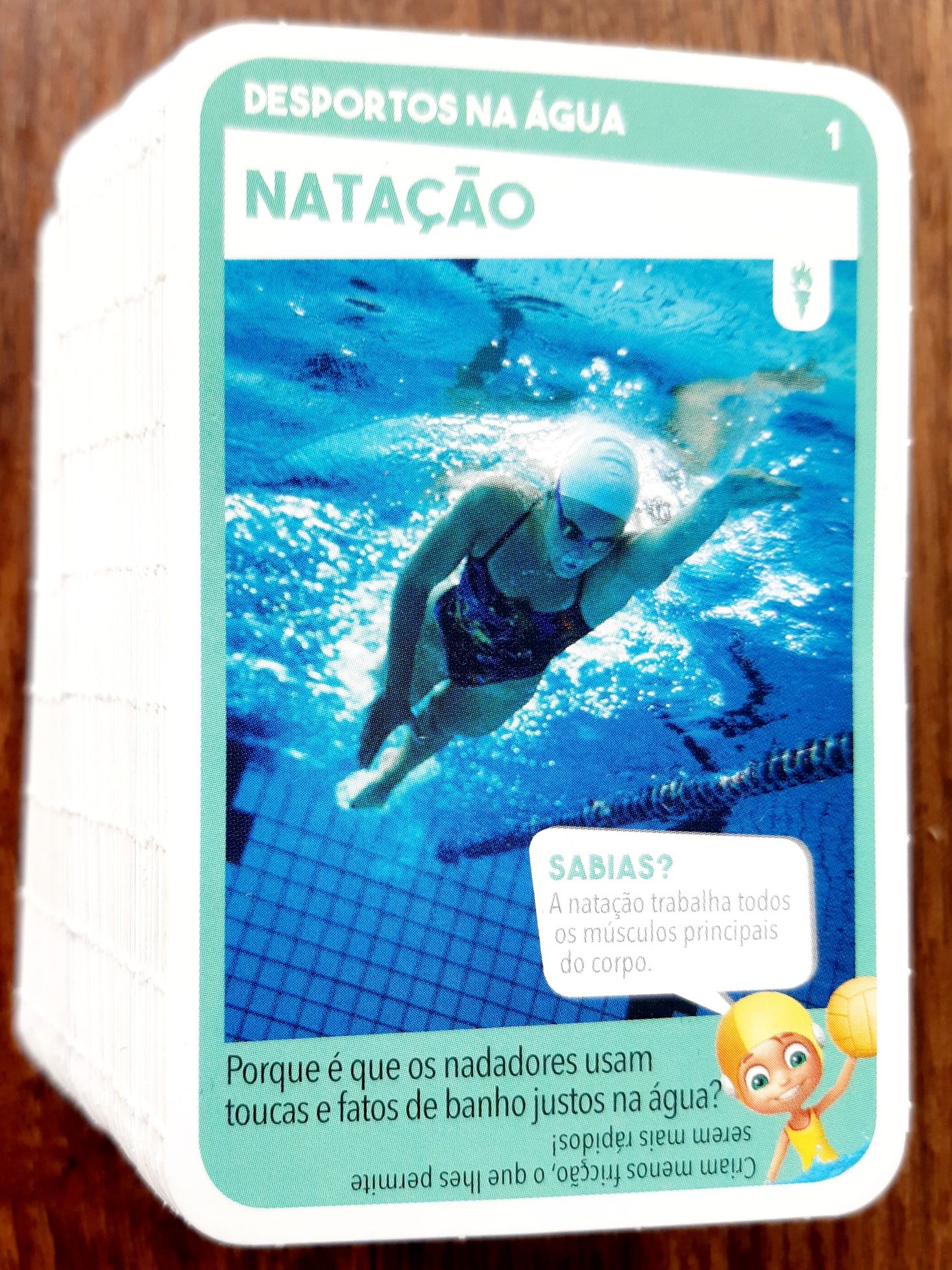 Cartas / cromos da colecção Super Desportos do Pingo Doce