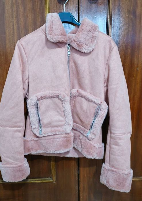 Casaco cor de rosa Natura