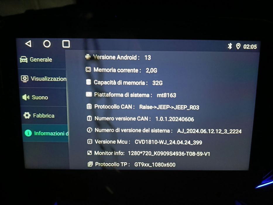 Магнітола JEEP COMPASS 2017+