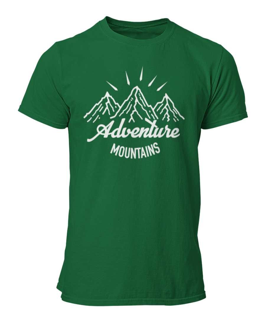 Koszulka męska ZESTAW 3 sztuki W GÓRY, GÓRSKIE komplet 3pak T-shirt