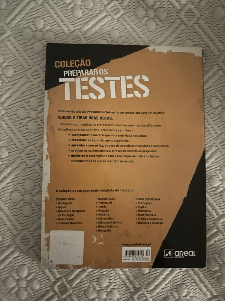livro de preparacao para os testes de historia A 10°ano