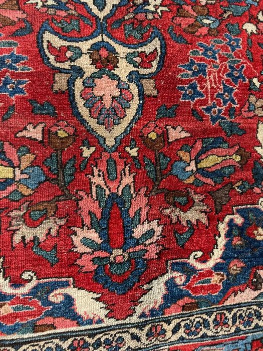Vintage Dywan Perski Wełniany Iran Bidjar 210x150 galeria 10 tyś