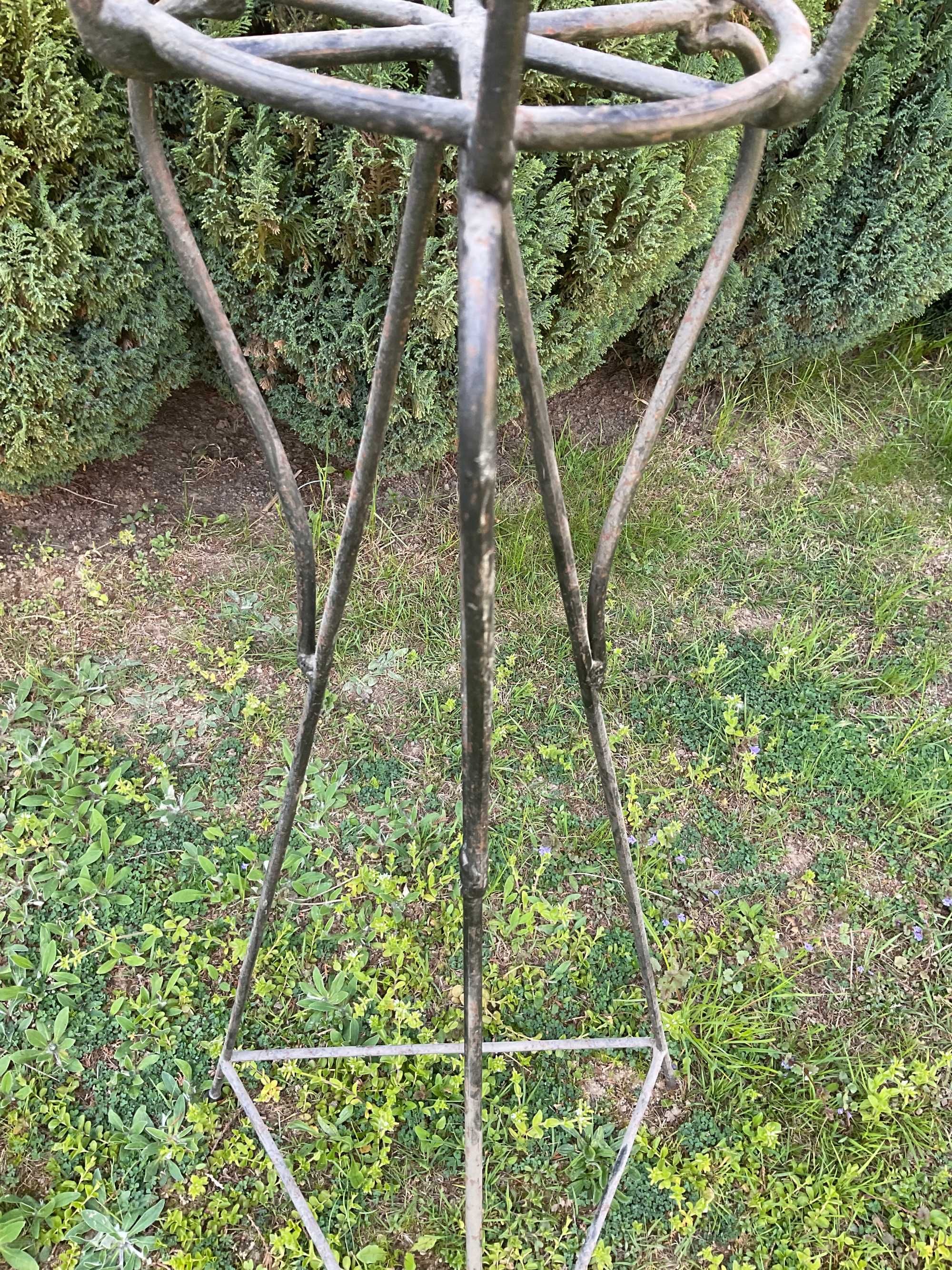Kwietnik metalowy - czasy Prl