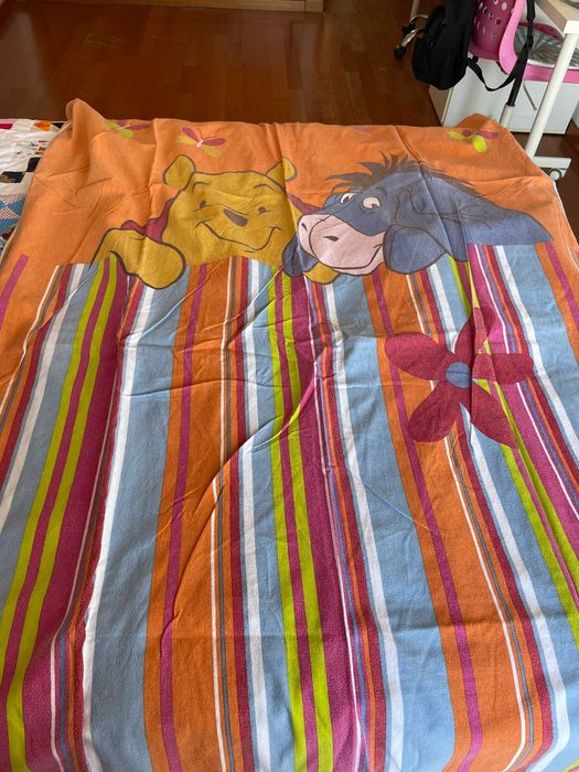 Capa edredon + capa almofada cama solteiro WINNIE