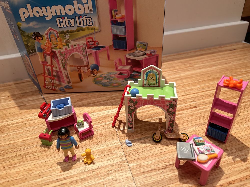 playmobil 9270 kolorowy pokoj dziewczecy